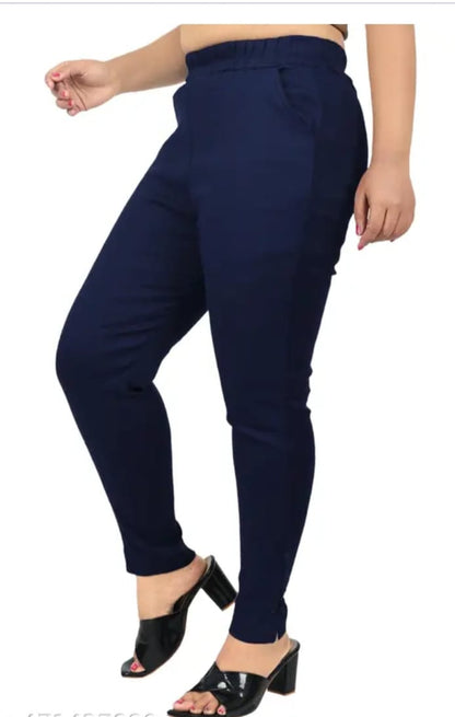 Trendy pocket jeggings for women (pack of 1 )