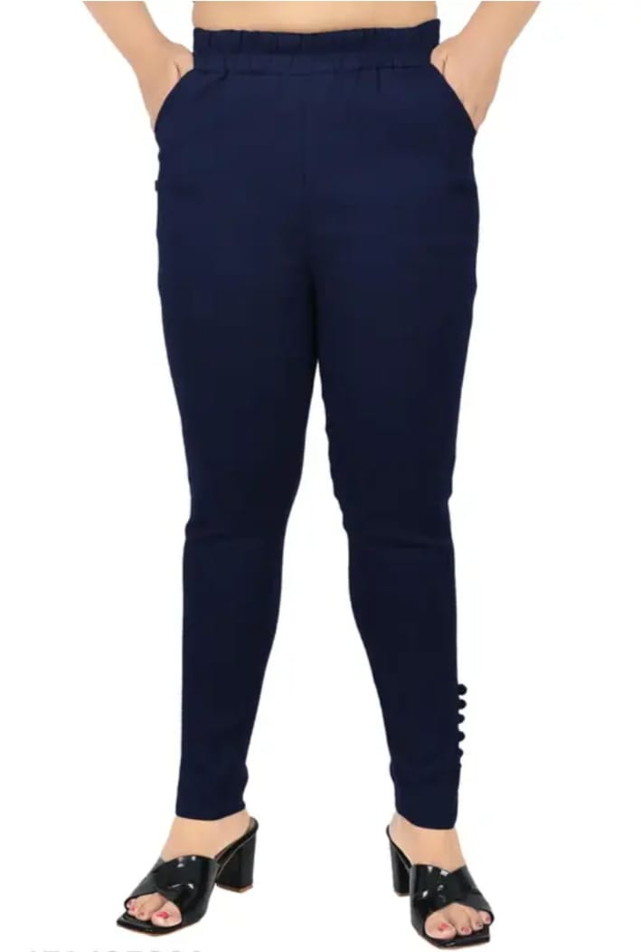 Trendy pocket jeggings for women (pack of 1 )