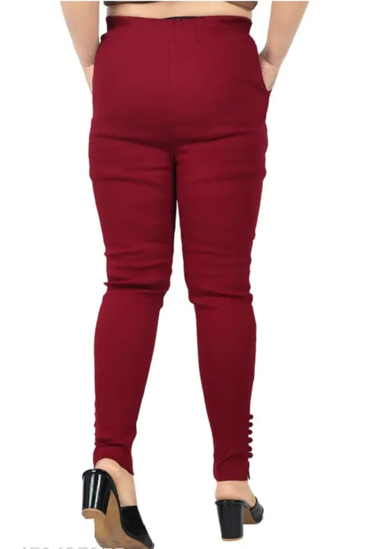 Trendy pocket jeggings for women (pack of 1)