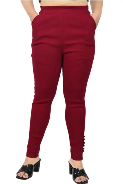 Trendy pocket jeggings for women (pack of 1)